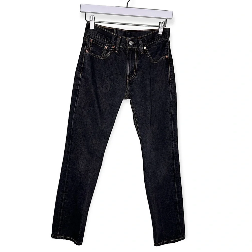 Levi’s Men’s 511 Skinny Fit Jeans in Dark Wash Blue Size 28x30
